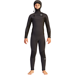 Billabong Youth Absolute 5/4 Hooded Chest Zip Wetsuit - 2021