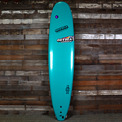 Catch Surf Odysea Plank Single Fin 9'0 x 24 x 3 ½ Surfboard - Emerald Green