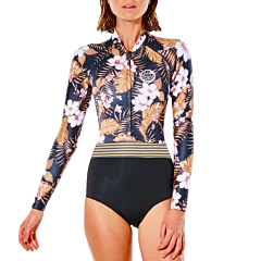Rip Curl Women's Playa Bella G-Bomb Long Sleeve High Cut Chest Zip Spring Wetsuit